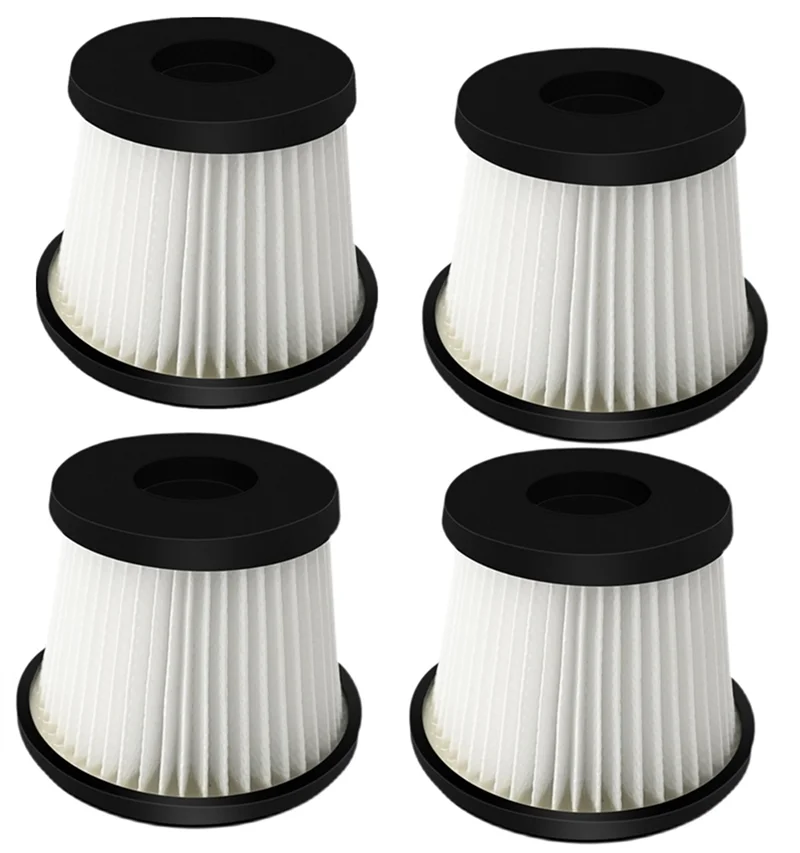

4pcs Vacuum cleaner filter for Cecotec Conga ThunderBrush 820/850 lidl Hyundai H-VCH06/h-vch07 handheld vacuum cleaner