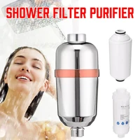 15 level bathroom shower filter bathing water filter purifier water treatment health softener chlorine removal water purifier