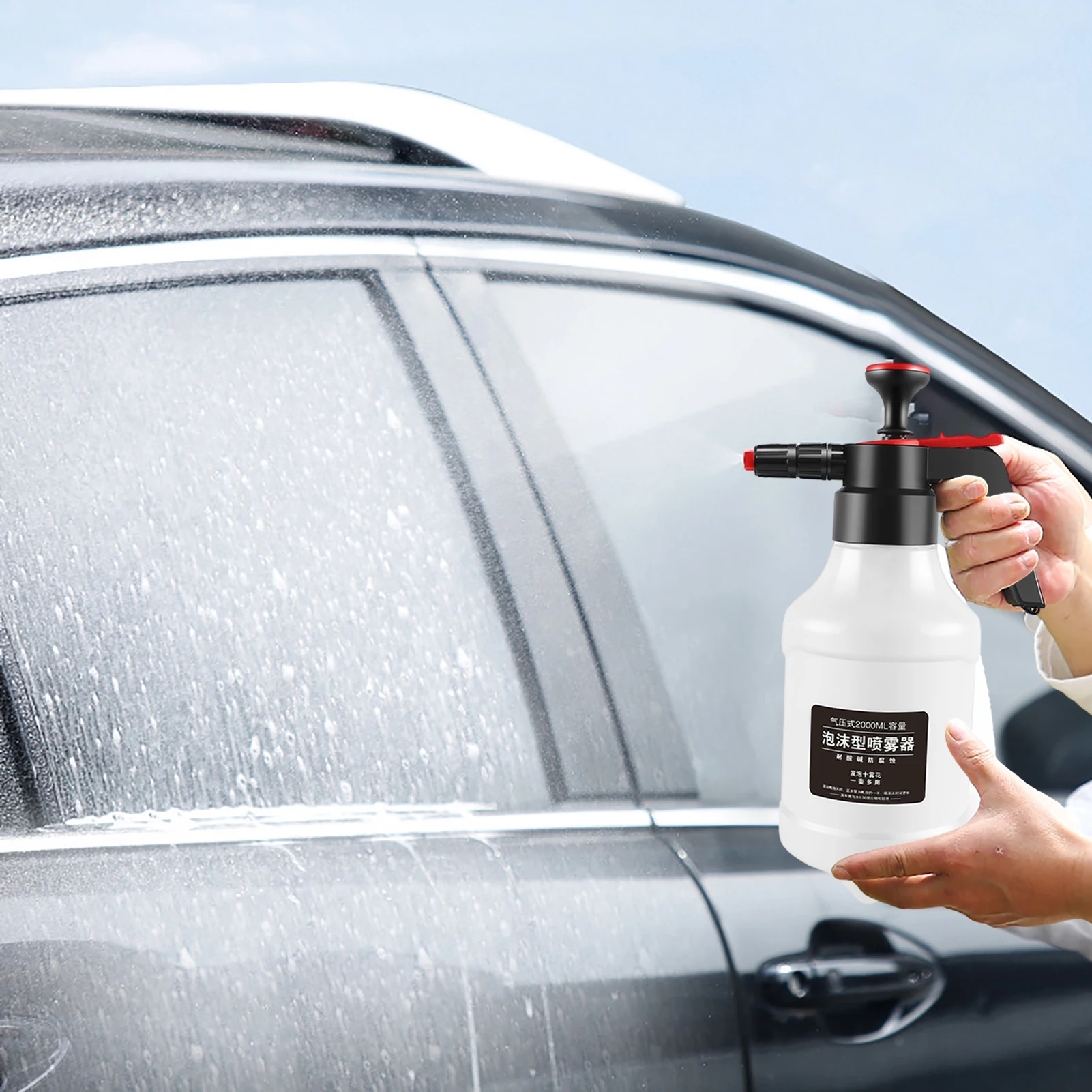 

Foam Sprayer Foaming Pump Blaster Hand Pressure Snow Foam Sprayer Water Sprayer Car Wash Foam Cannon Hand Pressurized Spraye
