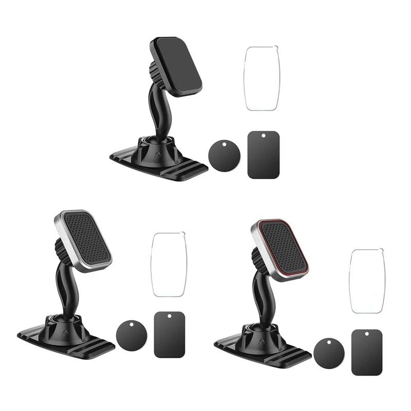 

Center Console Folding Arm Bracket Magnetic Car Phone Holder 360° Rotating