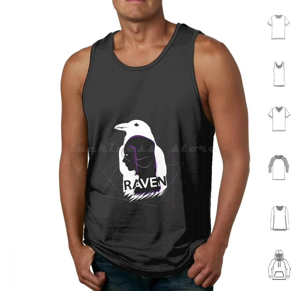 

Raven-Tank Tops Print Cotton Azarath Metrion Zinthos Raven Rachelroth Books Comics Witch Beast Boy Robin Starfire