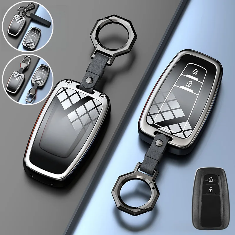 Чехол из цинкового сплава ТПУ для автомобильного брелока с дистанционным