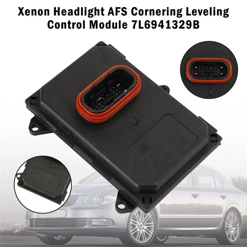 Фото Модуль управления светодиодными фарами AFS 7L6941329B для VW Golf, Jetta, Tiguan, Skoda A6, блок управления ксеноновыми лампами №4