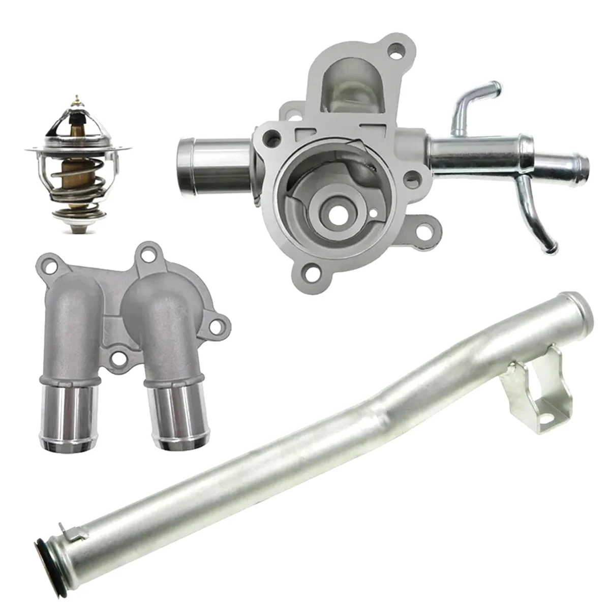 Корпус впускной воды термостата для Hyundai Accent 01-05 1.6l L4 Kia Rio 1.4L-10 25620-26160 25600-26110 25611-26100