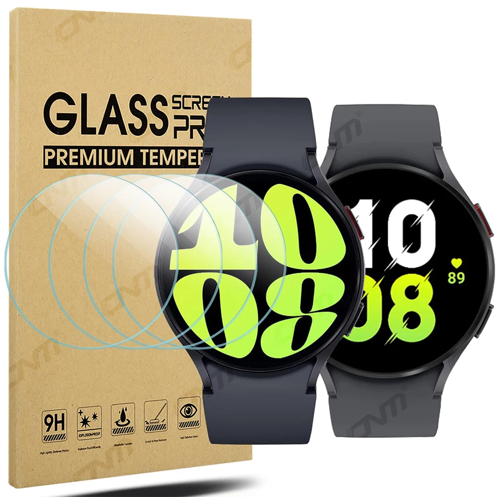 

4 Pack Tempered Glass for Samsung Galaxy Watch 6 40mm Anti-scratch Screen Protector for Samsung Watch 6 40mm Glass Accessories