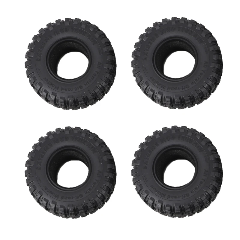 

8PCS 118MM 2.2 Rubber Tires Wheel Tyres For 1/10 RC Crawler Car Axial Wraith SCX10 Capra Traxxas TRX4 TRX6 D90