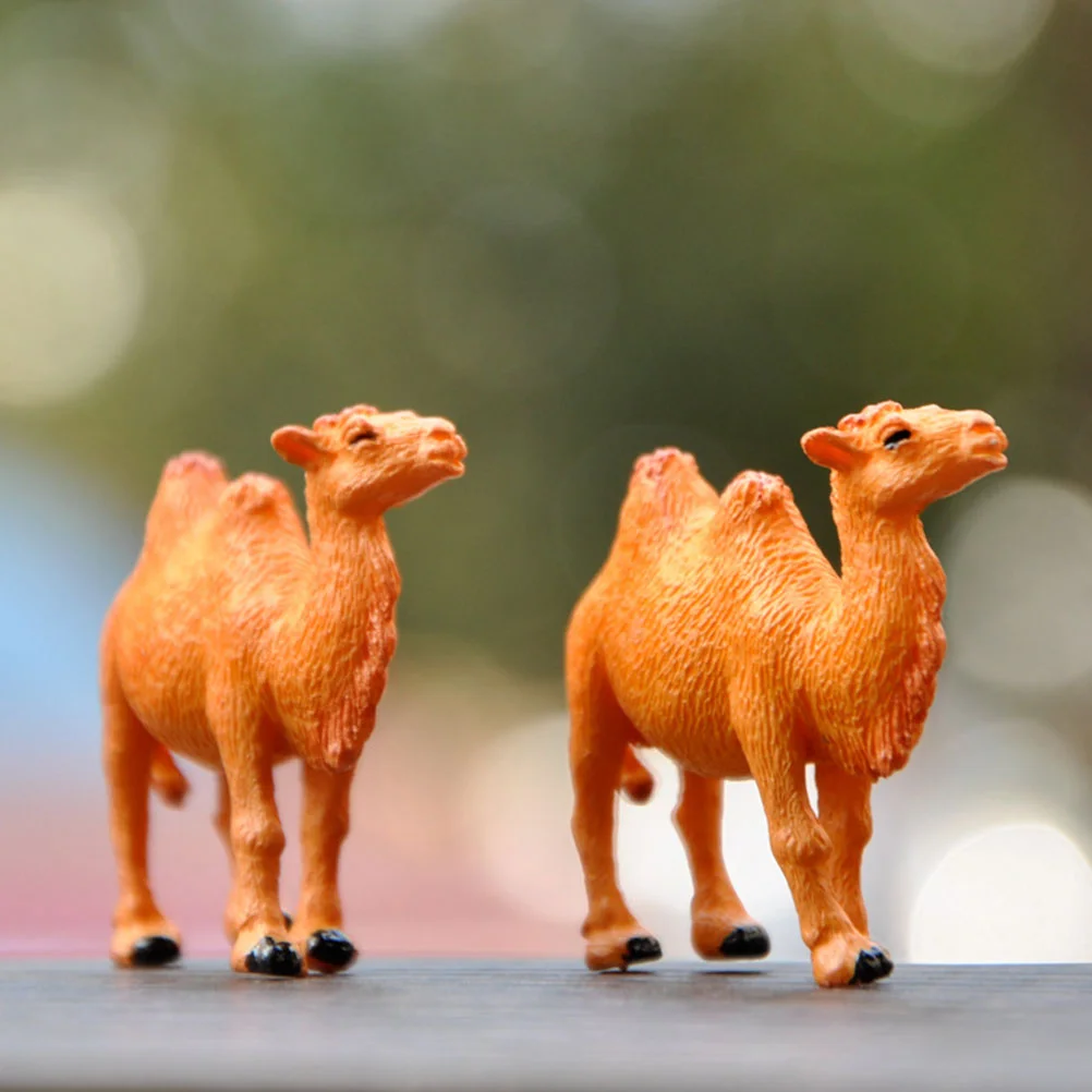 

Миниатюрная модель животного с верблюжьим орнаментом, искусственная детская игрушка