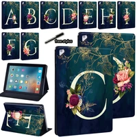 case for apple ipad air 1air 2 9 7air 3 10 5 2019 air 4 2020 10 9 anti dust letter print series pattern tablet cover case