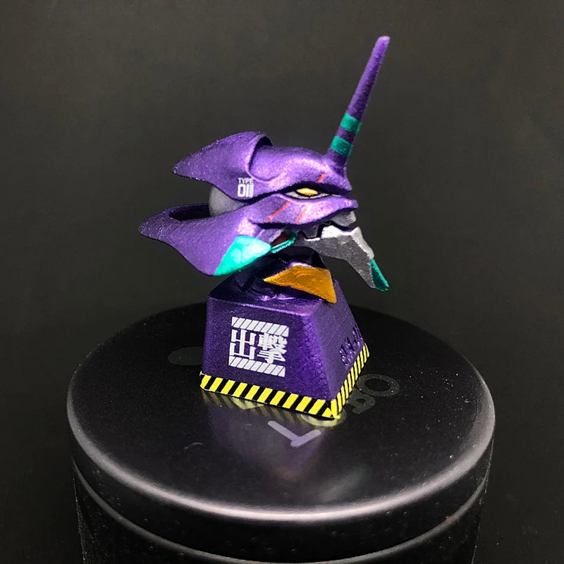 

Esc Evangelion Keycap 1 Pcs Key Evangelion-01 Eva 01 Personality Mechanical Keyboard Keycaps Unit 1 Unit 2 Strike Out Runaway