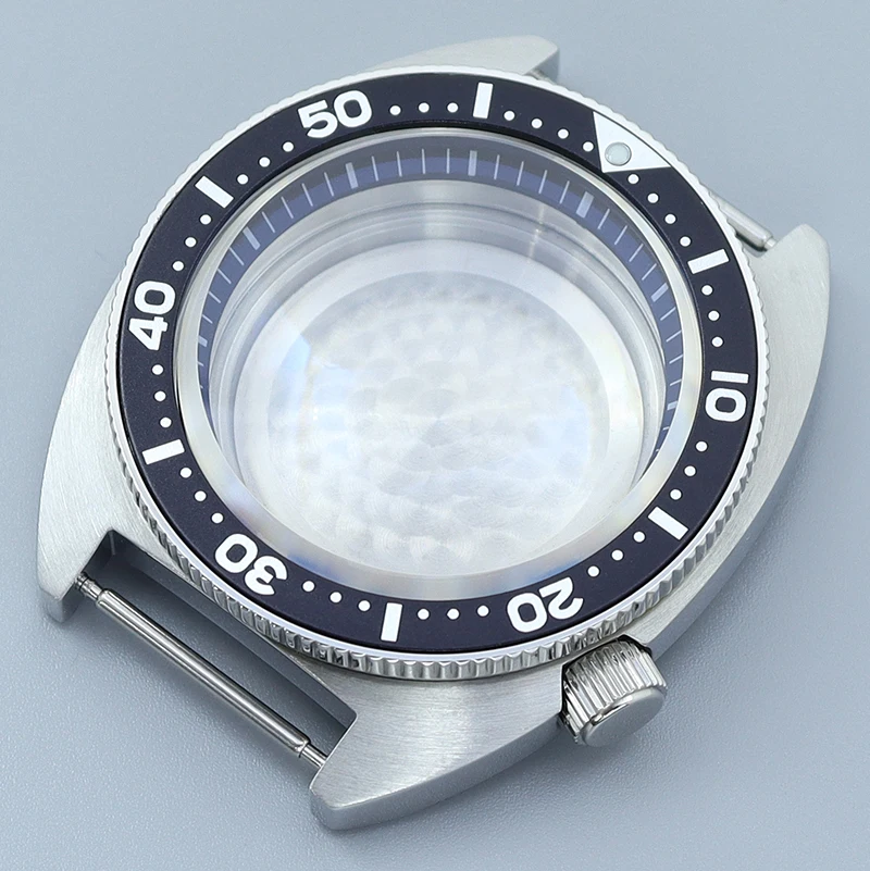 Корпус часов SKX Mod 41 мм детали из нержавеющей стали с сапфировым стеклом подходят