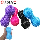 ПВХ арахисовый мяч, массажный мяч Acupoint Grip Ball, заостренный дизайн ногтей, мяч для занятий йогой, фитнесом Ball, надувной мяч Ежик