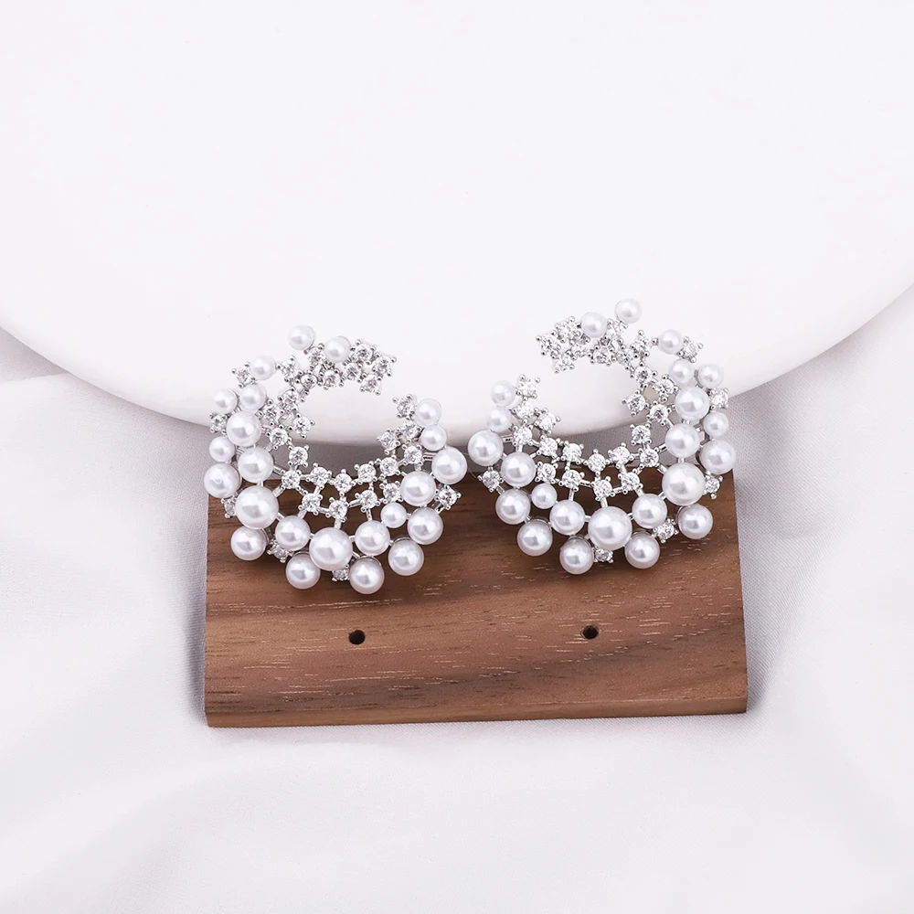 

Rhinestone Drop Earrings Oversize Long Tassel Crystal Earrings For Women Party Wedding Statement Jewelry Earings Gifts