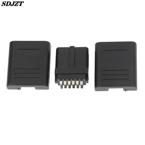 1 комплект для NGC SNES N64 Штекерный кабель 12 контактов многовыходной разъем AV ремонт DIY для GameCube SFC штекер Новый