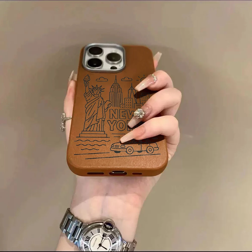 Чехол для телефона с рисунком Нью-Йорка для Xiaomi 12 Pro 13T Pro 14T 15T 17 Pro Max, противоударный чехол для Xiaomi Mi 11 Lite 5G, роскошный чехол Funda (art.: 3920d89cb91e1) - 3920d89cb91e1