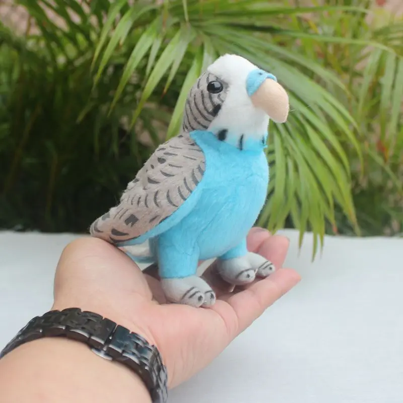

Маленькая милая игрушка-попугай, плюшевая Высококачественная мини-кукла-попугай, подарок, около 13 см