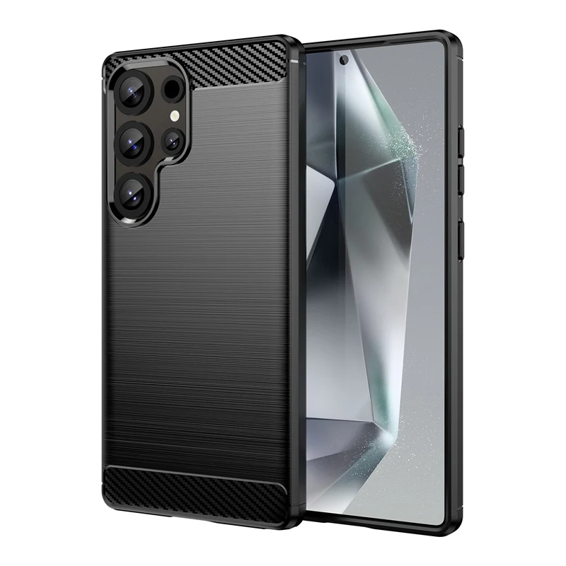 Чехол для Samsung Galaxy S25 Ultra противоударный бампер резиновый силиконовый чехол Funda Para