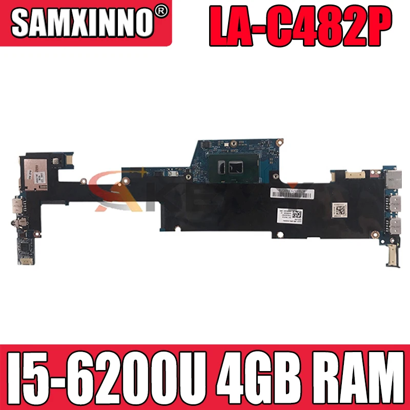 

Материнская плата для ноутбука HP ENVY 13-D ASE30 LA-C482P 829284-601 829284-001 w/ I5-6200U 4 Гб RAM 100% полностью протестирована