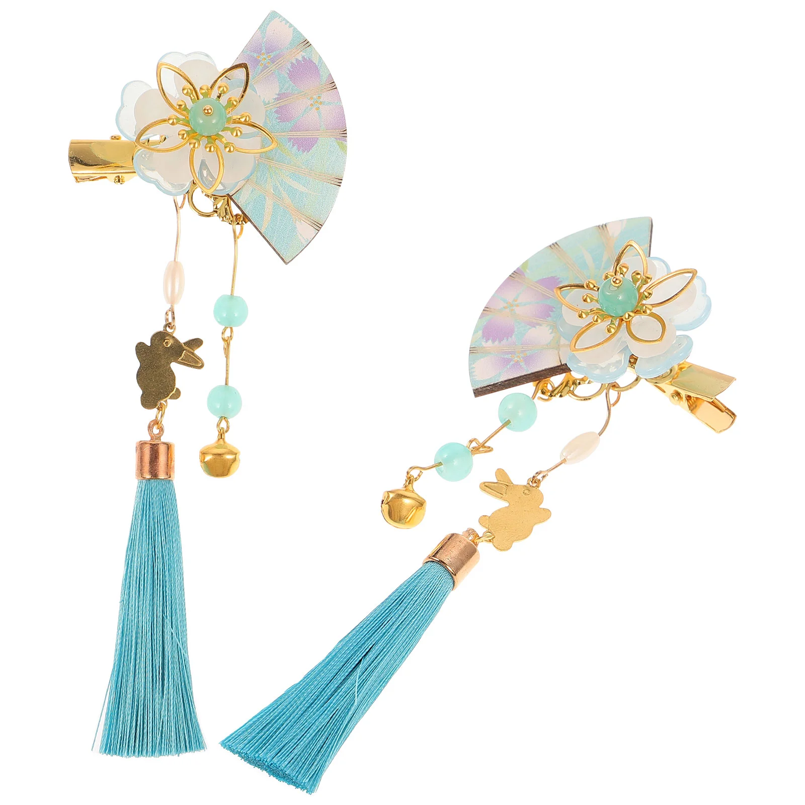 

Tassel Hair Clip Kimono Headpiece Ornament Women Accessories Japanese Style Headdress Girls Duck Bill Clips