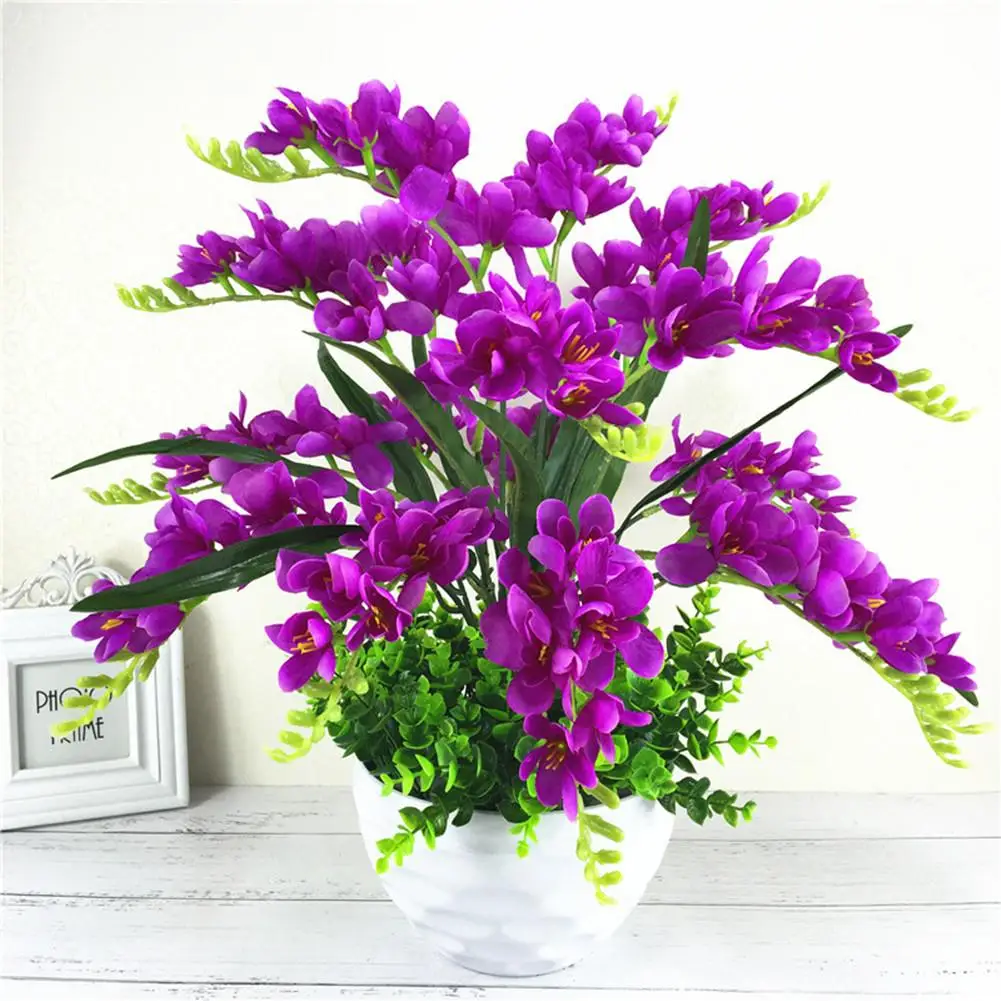 

2 шт., 9 пучков искусственных цветов