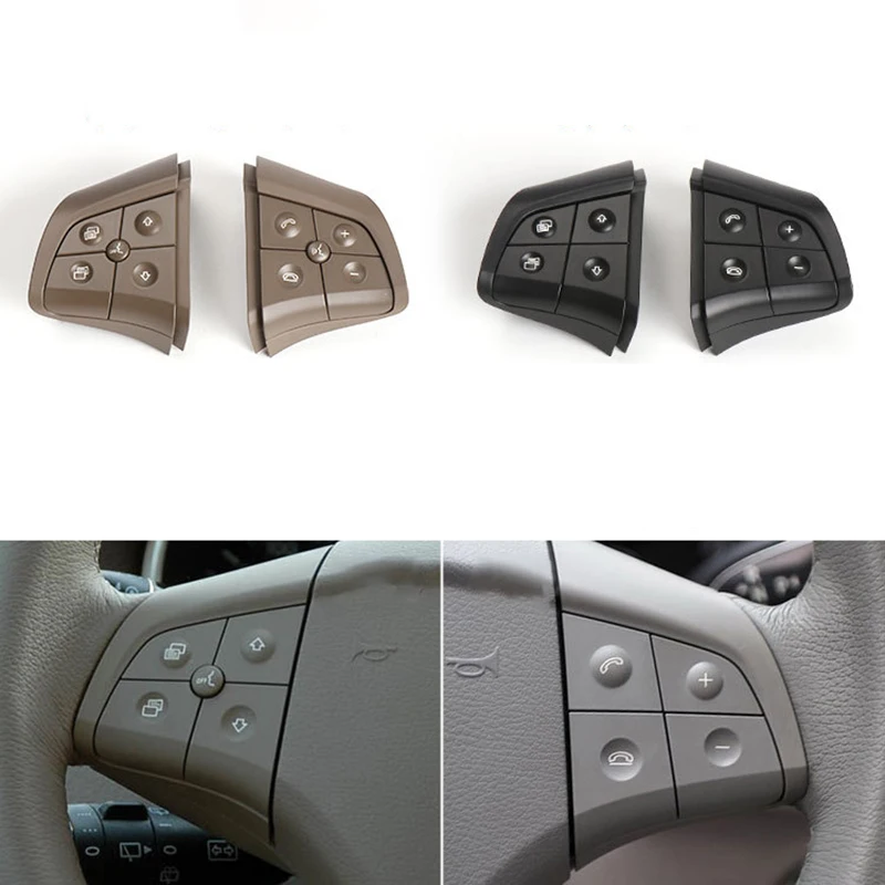

Car Multi-Function Switch Buttons Steering Wheel Switch Control Buttons Accessories For Mercedes W164 W245 W251 GL ML R B Class