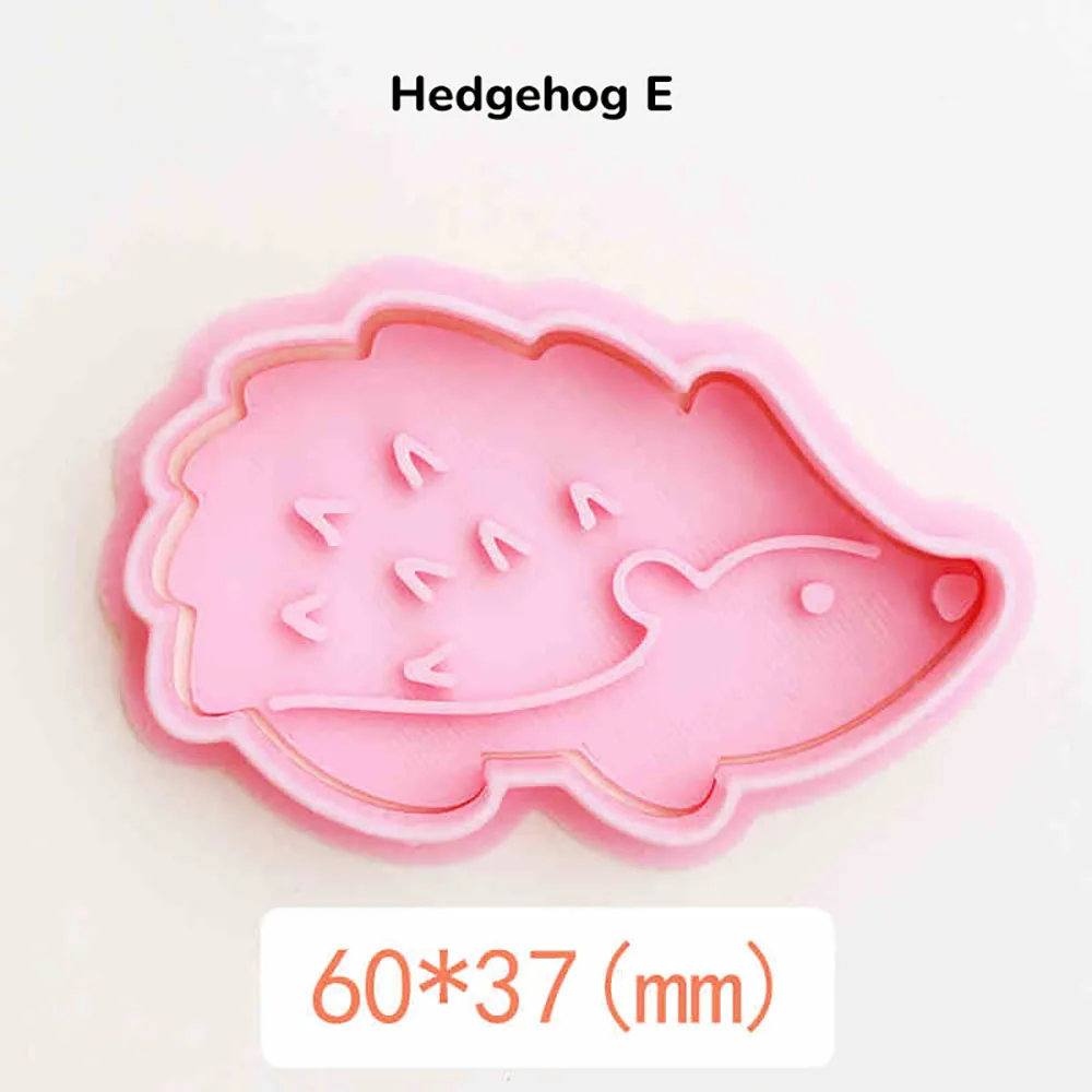 Форма для печенья ежик PLA джен бретт как ежик гнома перехитрил