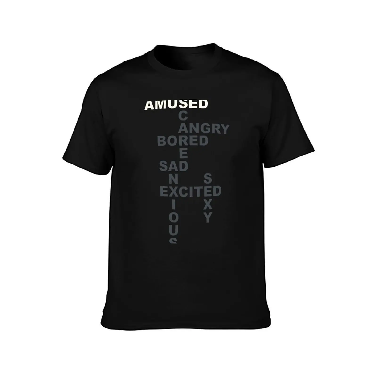 Фото Футболка Westworld Giggles TShirt Mood AMUSED, простая праздничная футболка №2