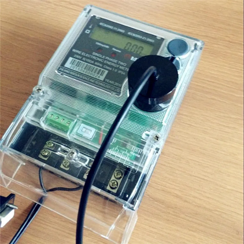 Meter Reading Optical Probes USB Plug Cable Length 2m Infrared Transfer Magnet Cover Optical Probe for IEC Meters