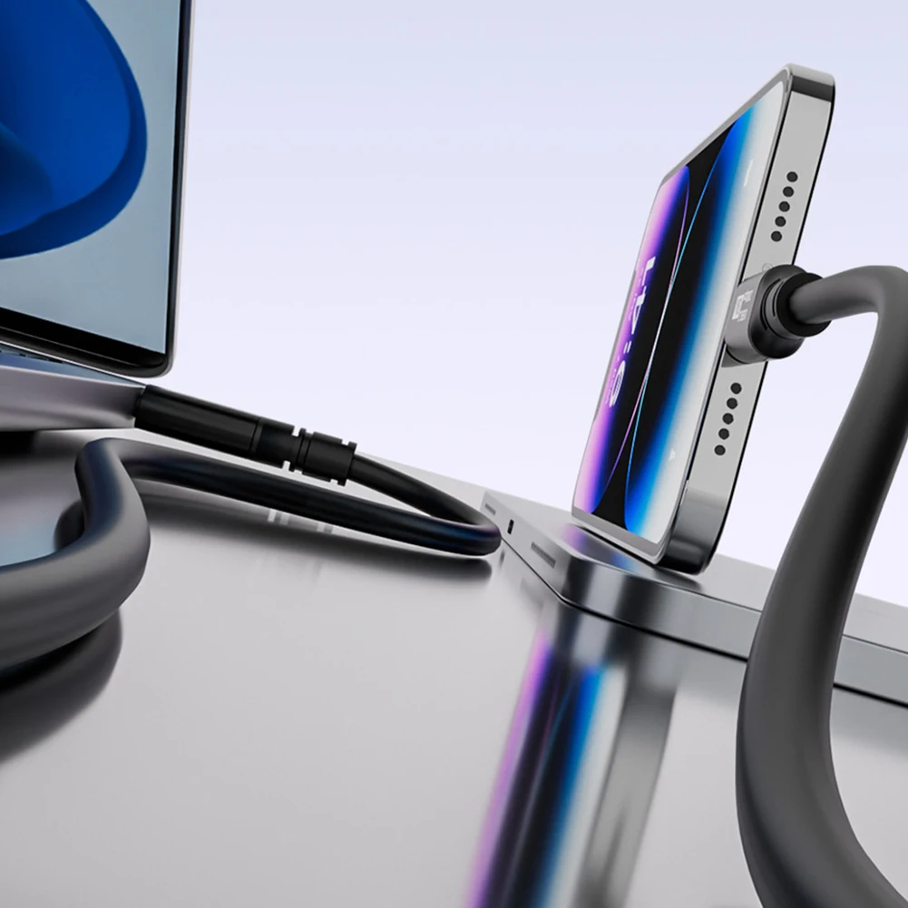 Кабель зарядный PD 100 Вт с USB Type-C на C кабель для быстрой зарядки шнур зарядного