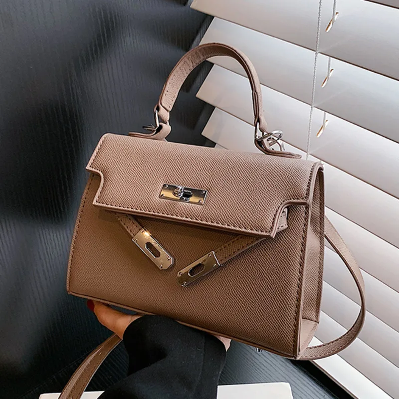 

Summer Retro Style Evening Bag Popular Shoulder Solid Color Mini Platinum Bag Women's 2022 Trend Portable Small Square Tote Bag