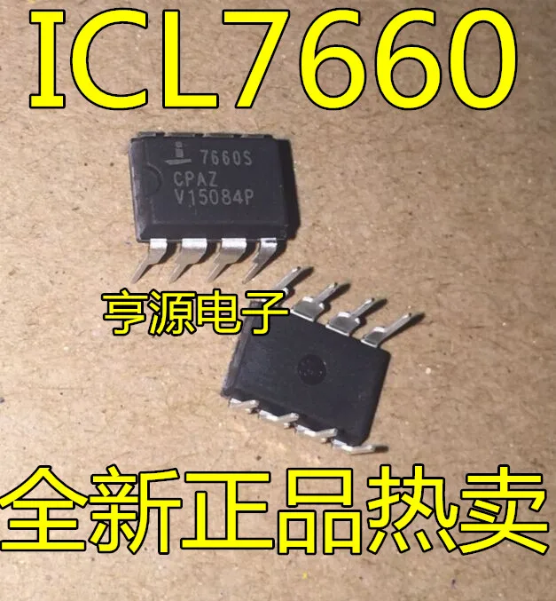 

10 шт. новый оригинальный ICL7660 icl7660scпас ICL7611 ICL7611DCPA DIP8