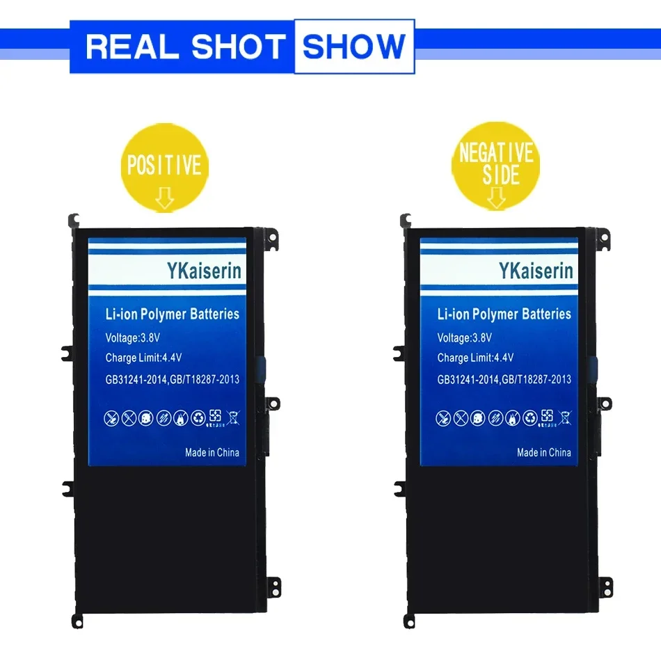 357F9 Аккумулятор для ноутбука 8050 мАч Dell Inspiron 15 7559 7000 7557 7567 7566 5576 5577 P57F P65F INS15PD-1548B