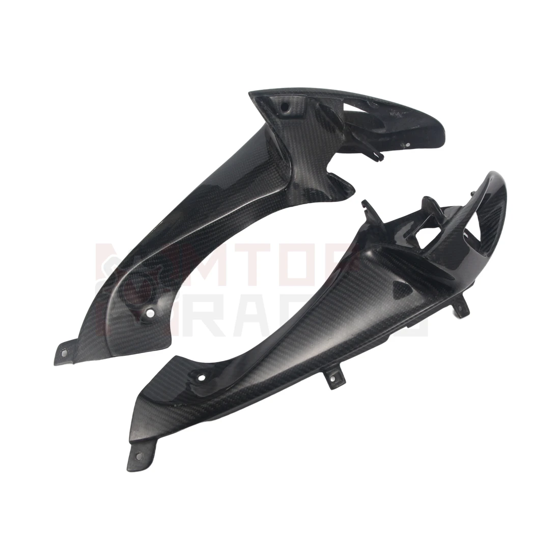 

Motorcycle Carbon Fiber Front Nose Air Intake Ram Fairing For Suzuki GSXR 600 GSX-R750 2006 2007