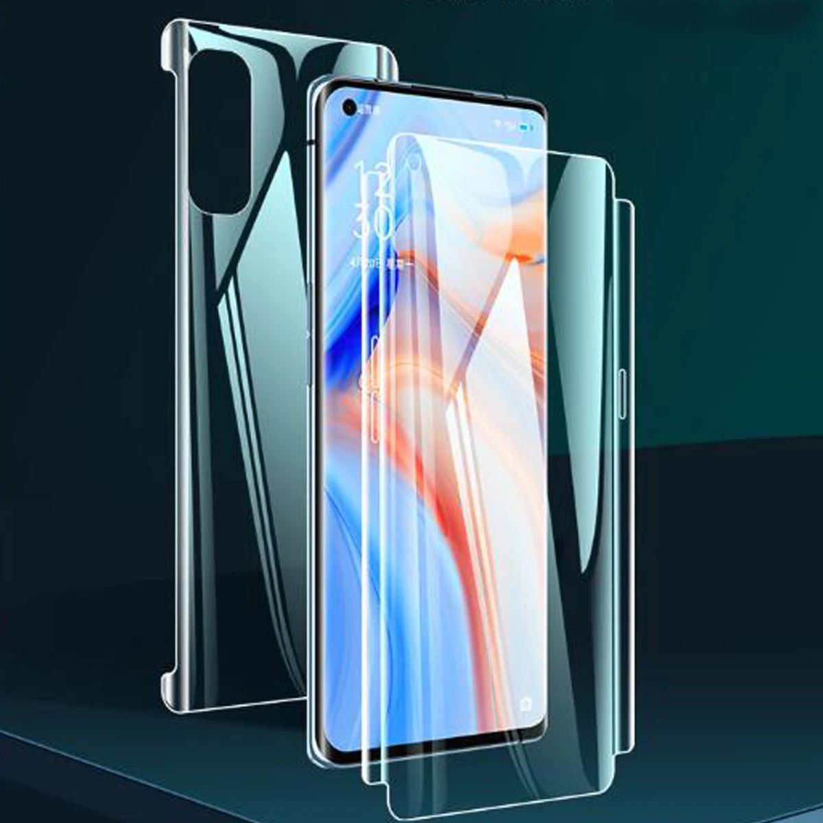 

360 Front Back Hydrogel Film For OPPO Reno 8 pro plus Reno 7 6 5 4 pro Find X5 pro X3 pro X2 pro Screen Protector