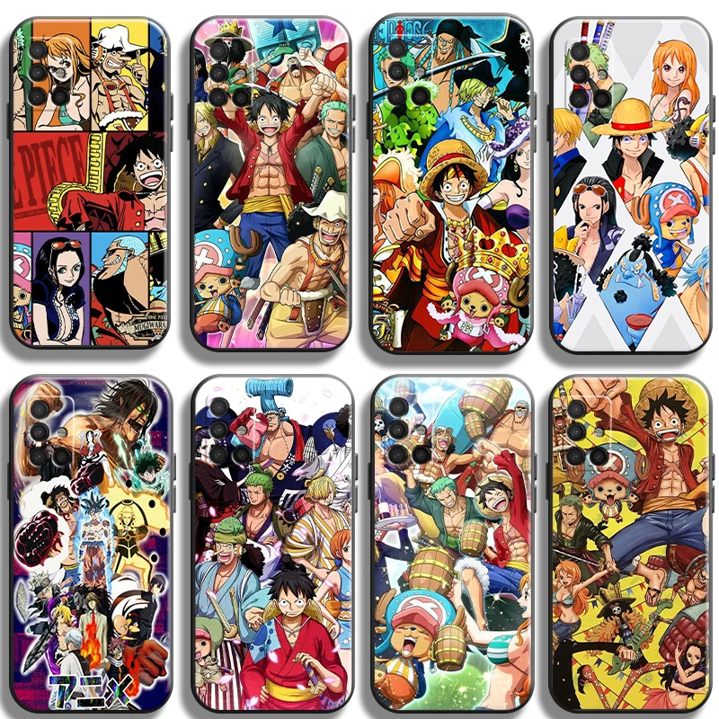 

One Piece Anime Phone Cases For Samsung S20 FE S20 Lite S8 Plus S9 Plus S10 S10E S10 Lite S21 Ultra Cases Original ShockProof