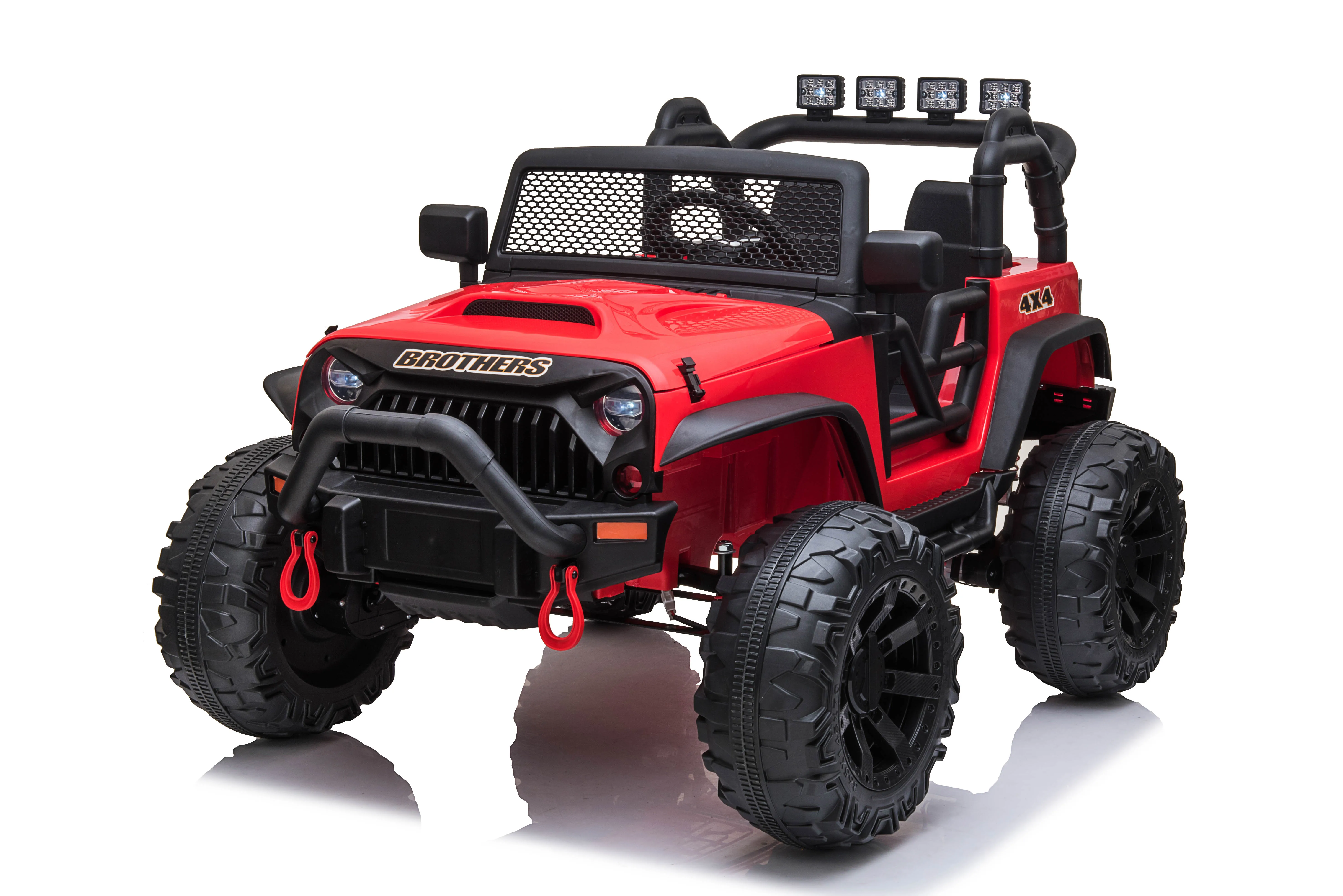 

JEEP Double Drive Children Ride- on Car With 40W*2 12V9AH*1 Battery,Parent Remote Control， Electron