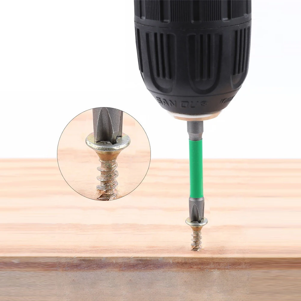 

6pcs 65/110mm Magnetic Special Cross Screwdriver Bit FPH2 Nutdrivers Batch Head For Socket Switch Electrician Power Tools