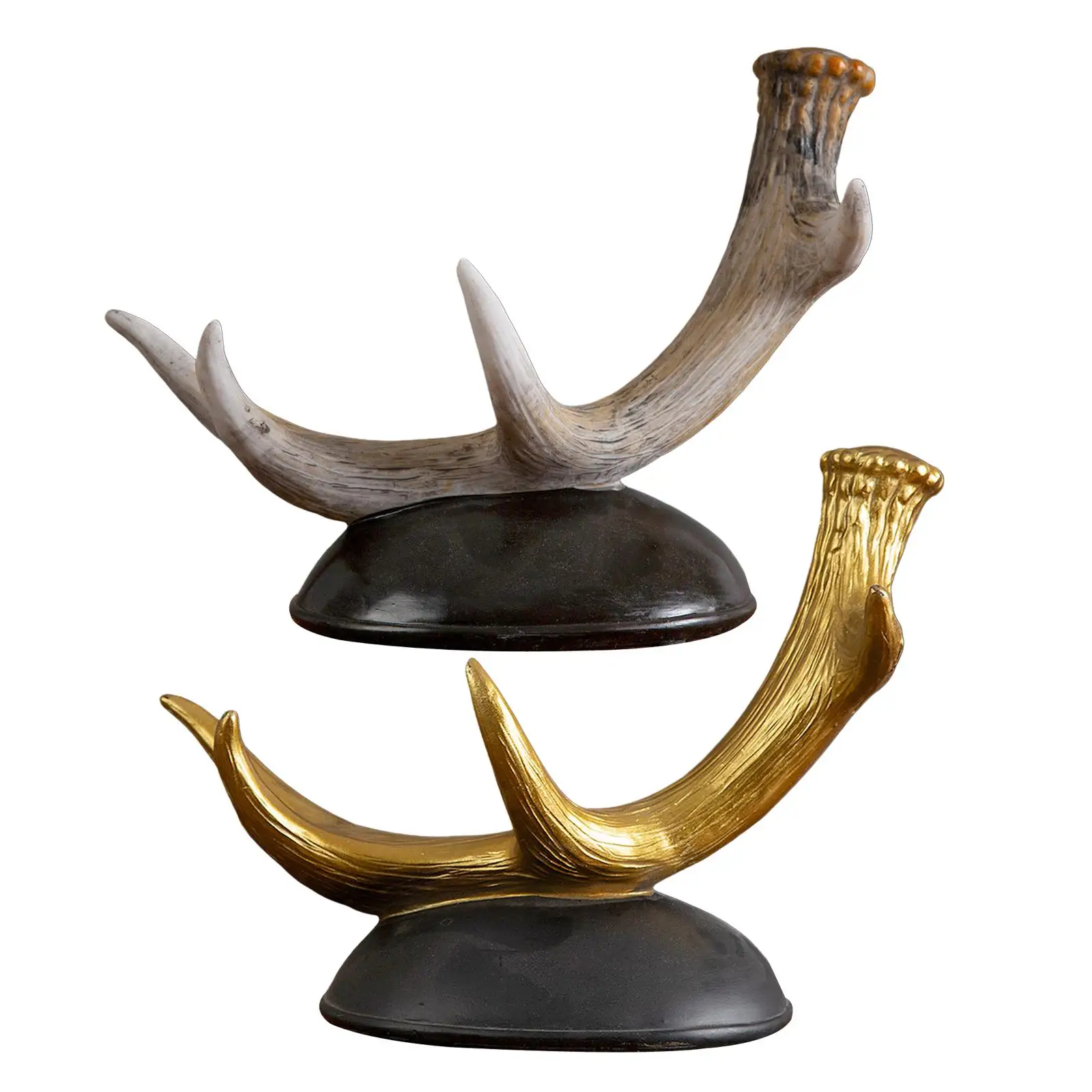 

Креативная Винная стойка из смолы с рогами, держатель для хранения вина для буфета, кухонный Декор