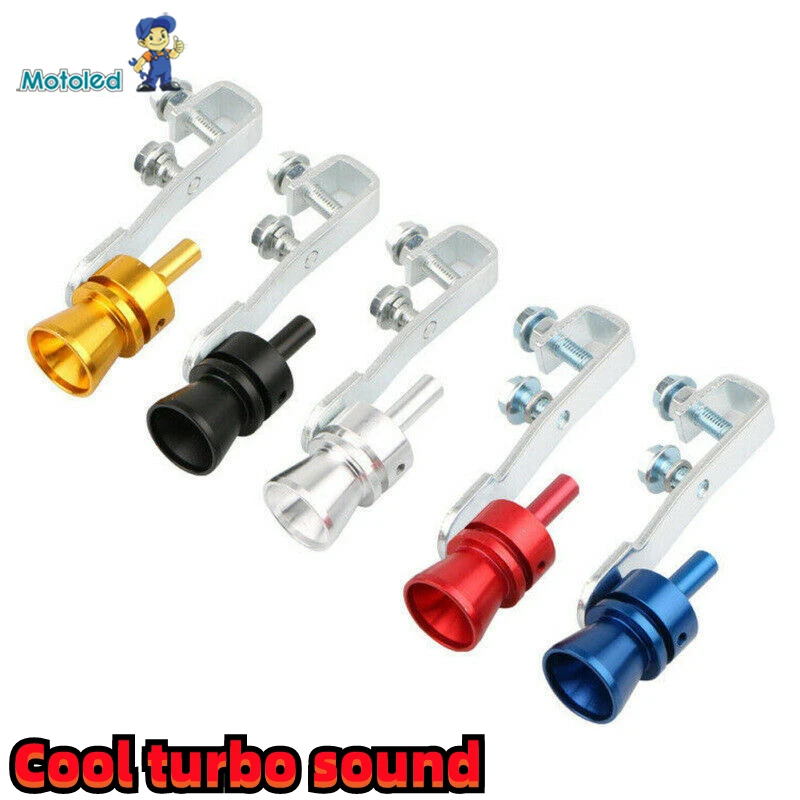 

2022 Newest Vehicle Refit Device Turbo Sound Muffler Turbo Whistle Exhaust Pipe Sounder Motorcycle Sound Imitator Car Decoration