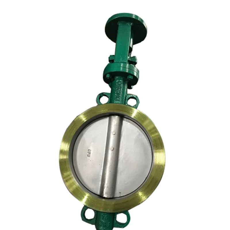 

hard seal carbon steel butterfly valve wafer and lug type polish rod