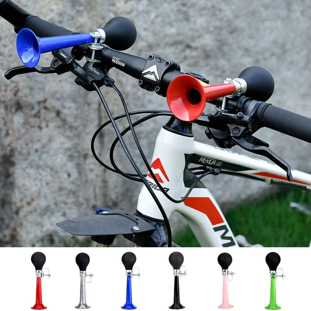 Retro Bike Air Horn For Kids Bicycle Safety Road Bike Handlebar Bell Ring Bicycle Bell Loud Bike Bells Bicycle Accessories C02