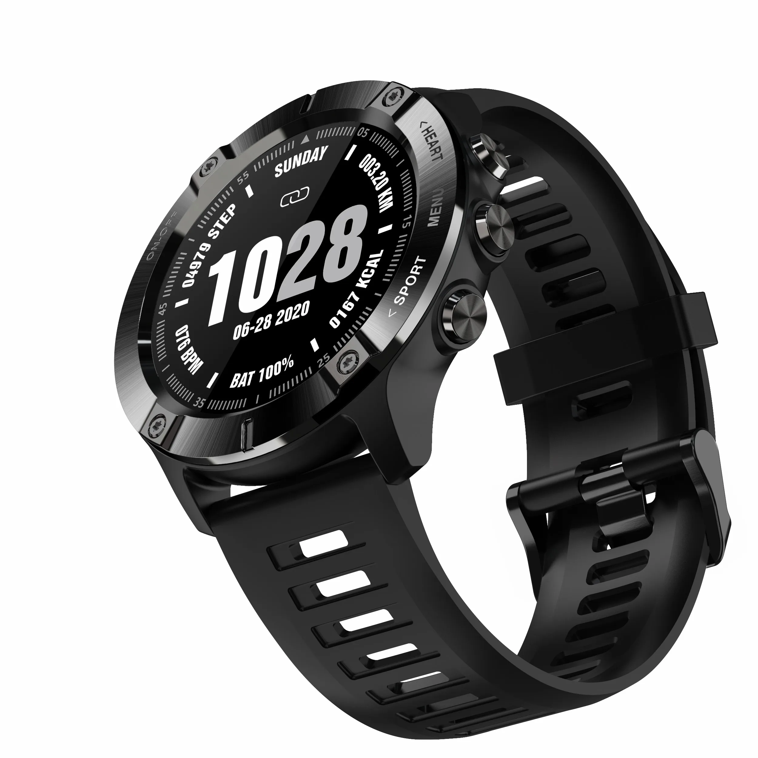 

Hot Selling ZEUS 1.82 Inch IPS Touch Screen 240*240 BT4.0 Fashion Sport Smart Watch