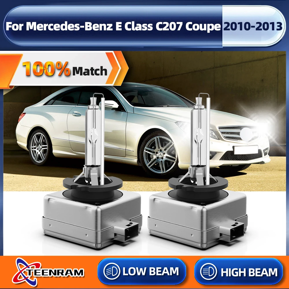 

12V 35W HID Bulb CBI HID Xenon Headlight D1S Xenon Lamp 6000K White For Mercedes-Benz E Class C207 Coupe 2010 2011 2012 2013