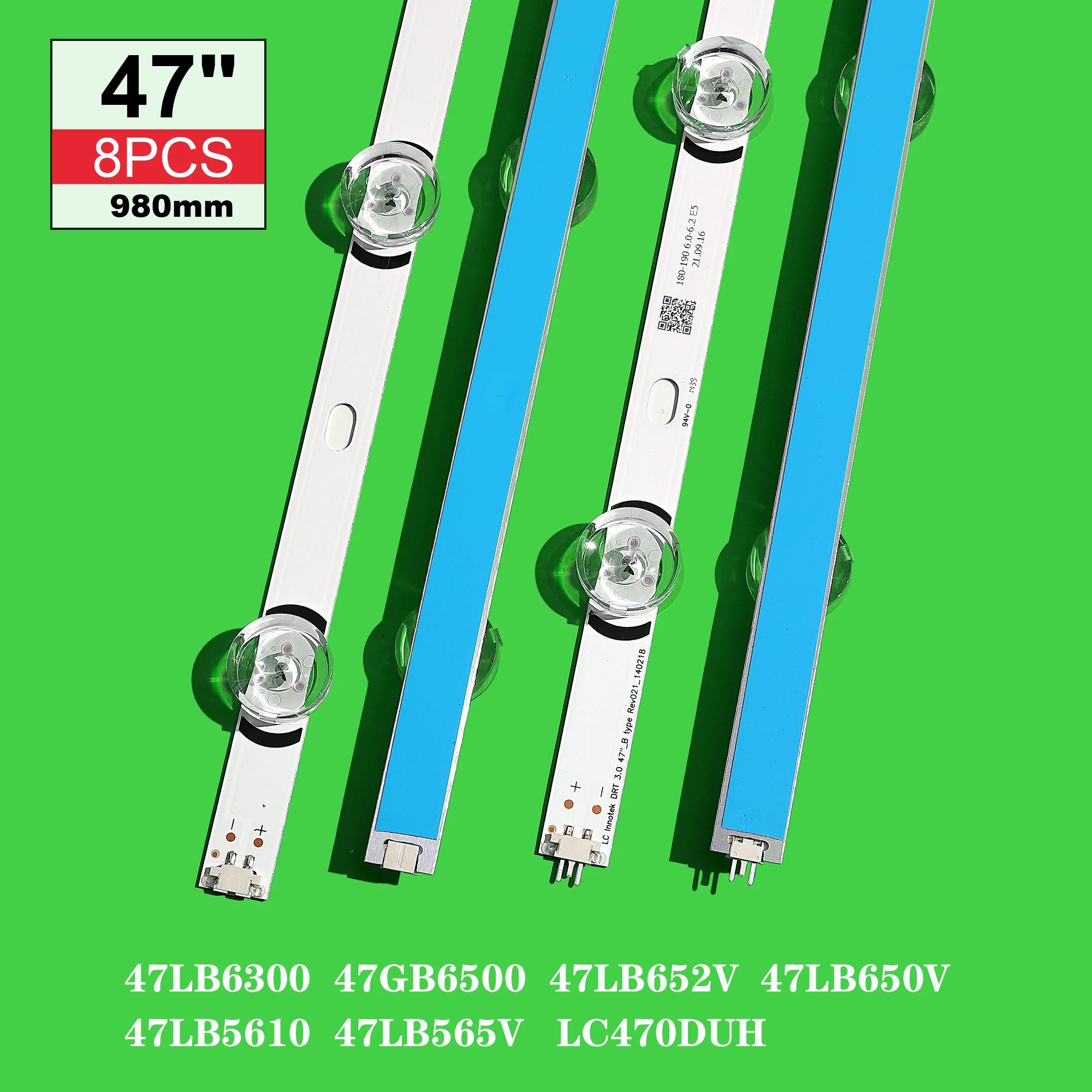 Светодиодная лента подсветки для телевизора LIG 47 дюймов innotek DRT 3.0 47LB6300 47GB6500 47LB652V 47LB650V LC470DUH 47LB5610 47LB565V