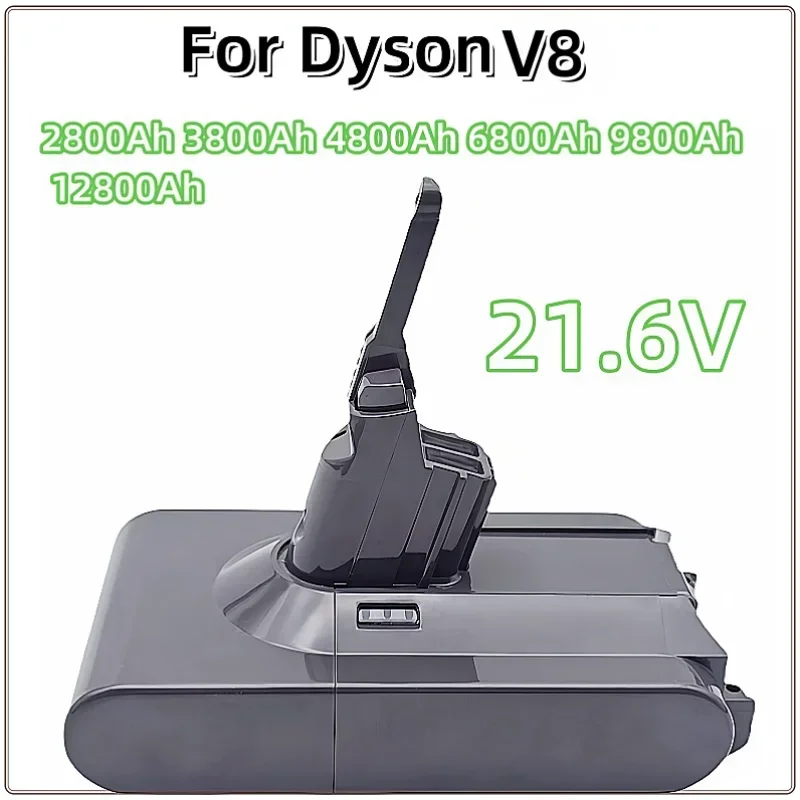 Фото 2800 мАч аккумулятор для пылесоса Dyson серии V8, сменный литий-ионный аккумулятор DC58 DC62 DC74 SV11 SV10 SV12 №1