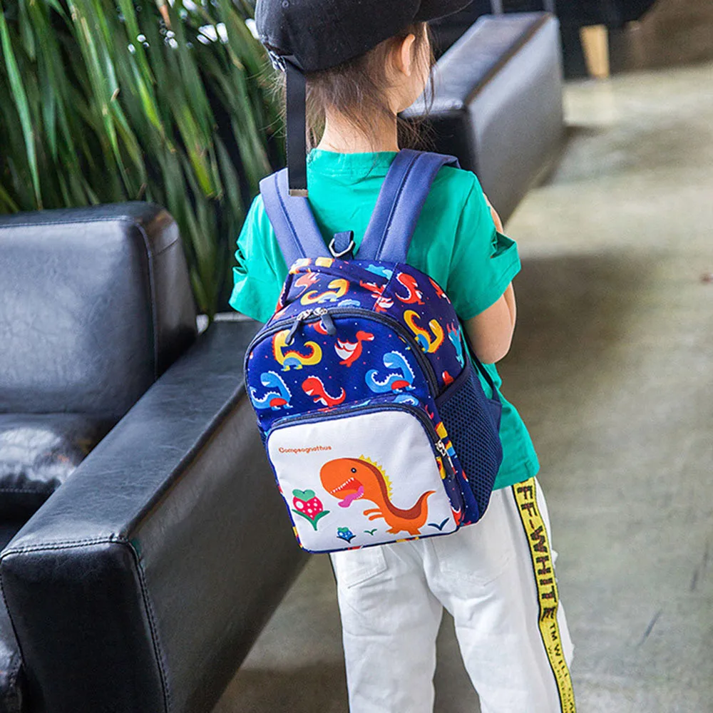 

2022 Cartoon Cute Child Baby Girls Boys Kids Cartoon Dinosaur Animal Backpack Toddler School Bag Schoolbag Escolares Gift