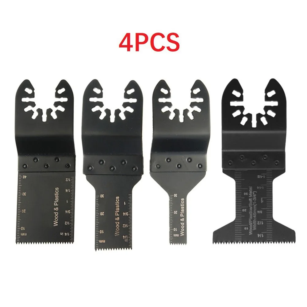 

4pcs/Set Multitool Saw Blade Oscillating Tool Precission Circular Saw Blades For Renovator Wood Metal Trimmer Cutting
