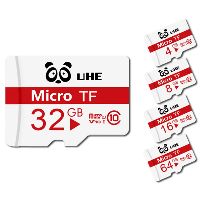 Фото Карта памяти Micro Sd, класс 10, 64 ГБ, 32 ГБ, 16 ГБ, 8 ГБ, 4 Гб, TF №1