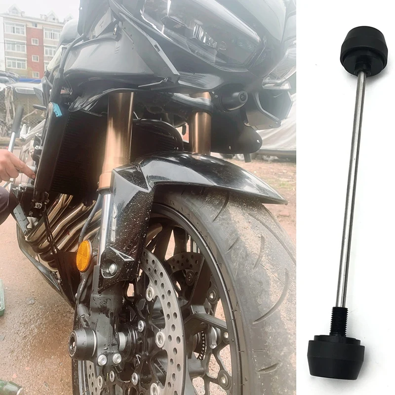 

Motorcycle Front Axle Fork Crash Sliders Wheel Protector for Honda CBR600RR CB650F CBR650F CB650R CBR650R