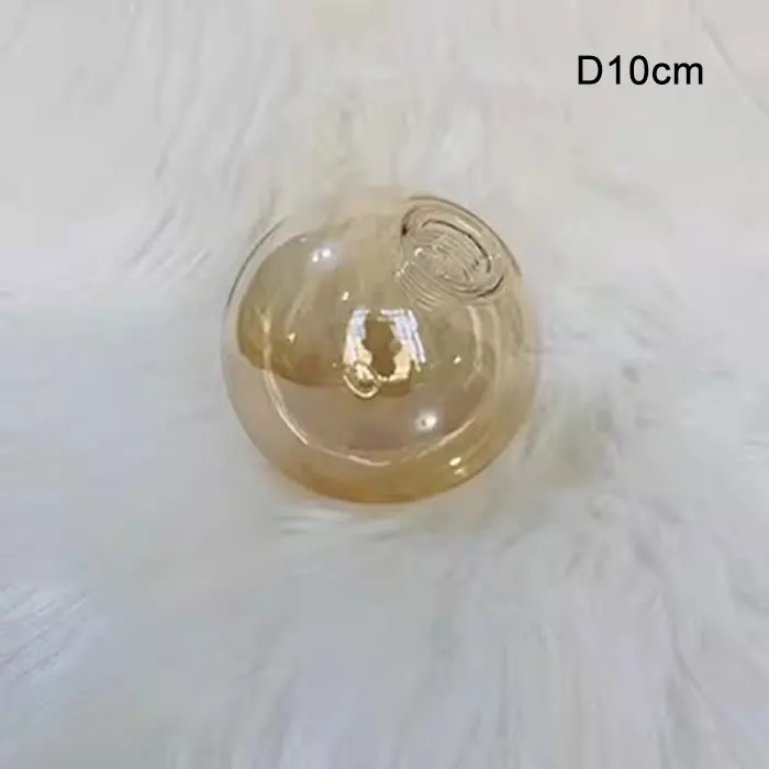 

Абажур стеклянный золотой бежевый G9