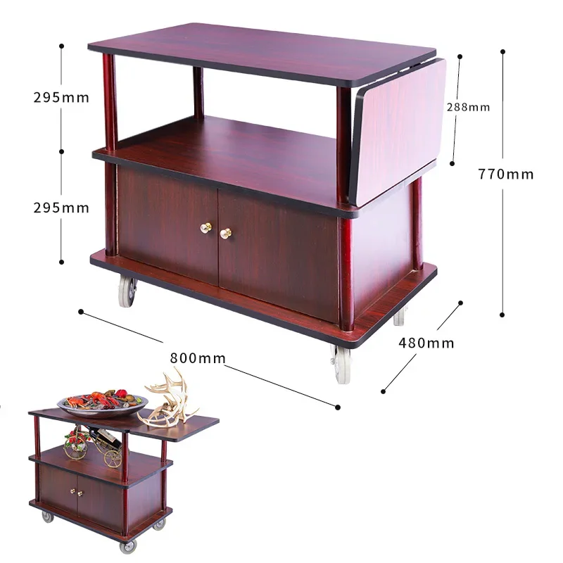Хозяйственная тележка для хранения Сервировочная Тележка педикюра